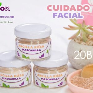 Mascarilla de Arcilla Rosa