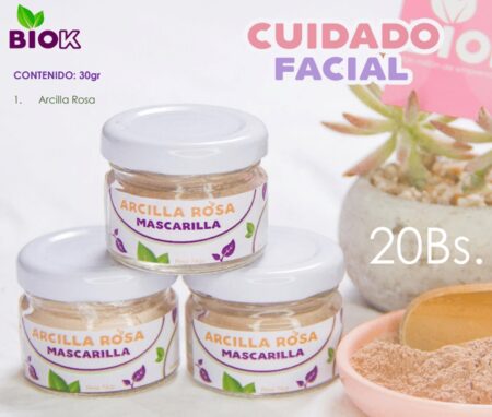 Mascarilla de Arcilla Rosa